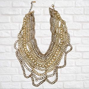 Baublebar gold chain necklace